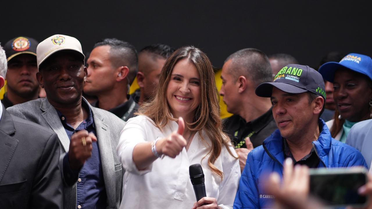 La senadora del Centro Democrático, Paloma Valencia.