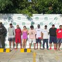 Operativo de la Policía de Barranquilla contra la extorsión.