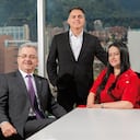 General (r) Ricardo Jiménez Mejía, gerente general de Alliance High Tech; Carlos Andrés Díaz Sánchez, gerente general de Alliance Risk & Protection y Carolina Rodríguez Saldarriaga, gerente general de Alliance Security Rent Car.
