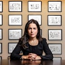 Clemencia Vargas, hija de Germán Vargas Lleras, habló en SEMANA desde la oficina de su padre, donde conserva sus caricaturas.
