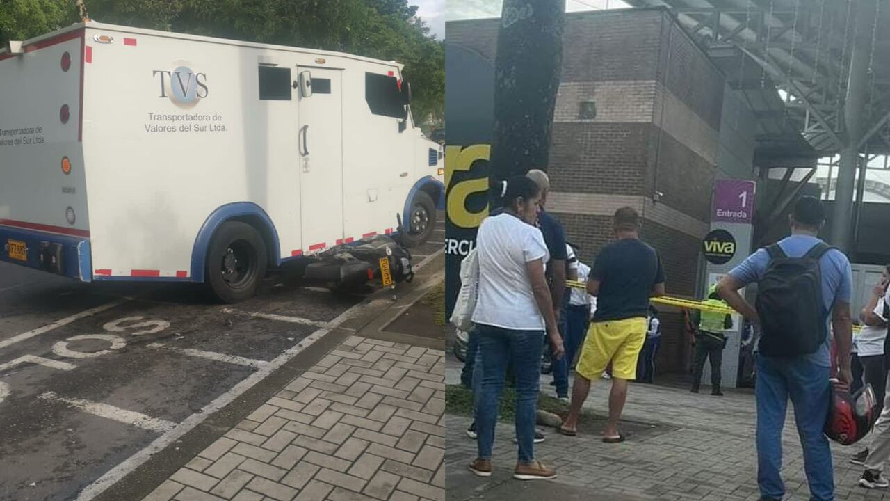 Intento de asalto a un camión de valores.