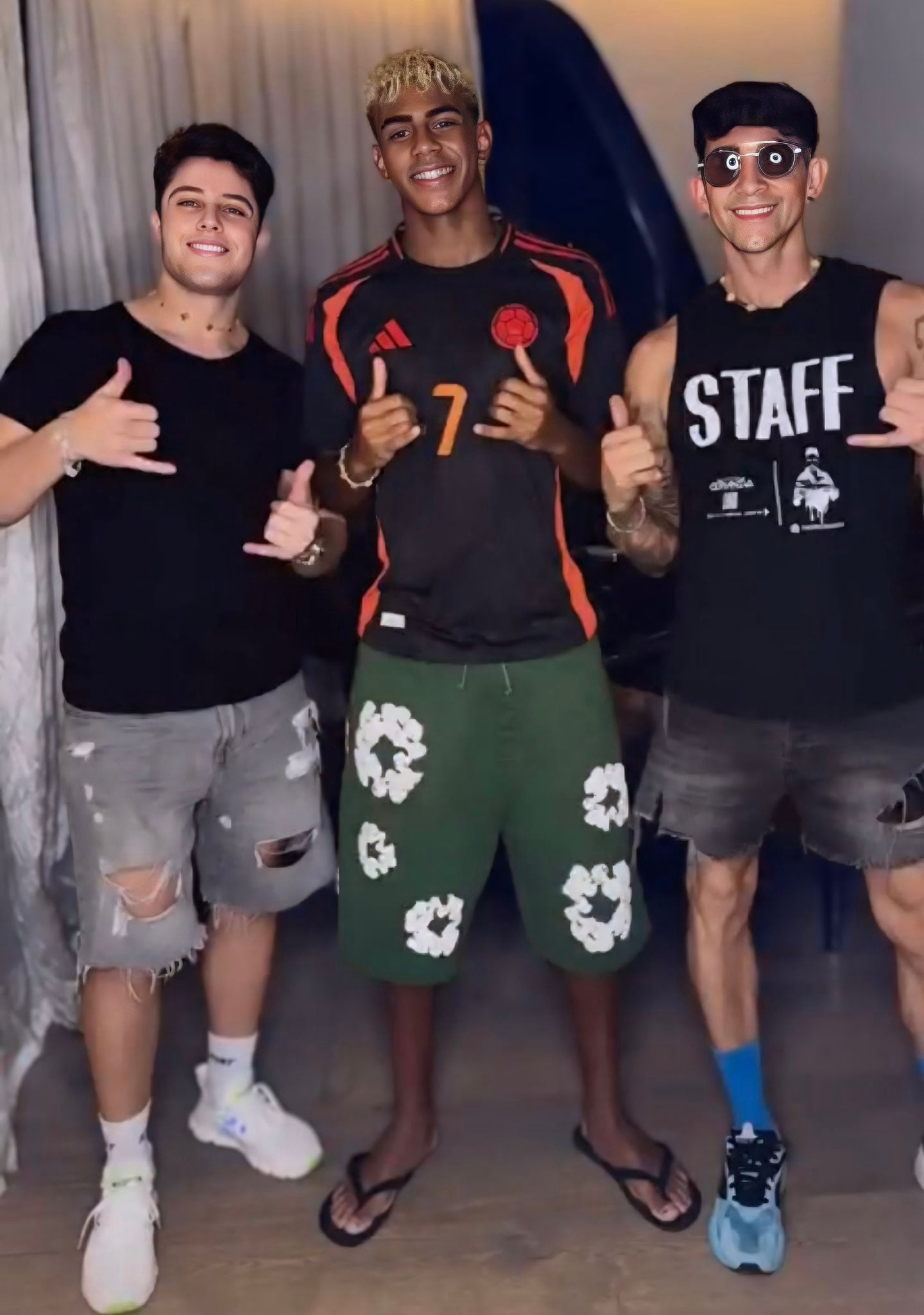 Lamine Yamal se viralizó tras usar la camiseta de Luis Díaz en Selección Colombia