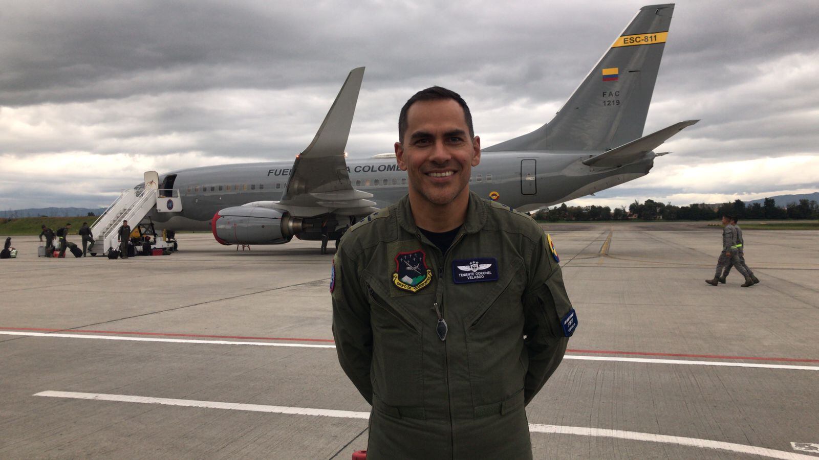 Teniente coronel, Juan Manuel Velasco