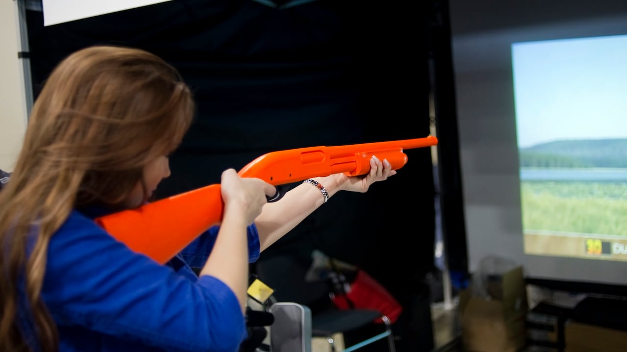 Nintendo. El emblemático videojuego 'Duck Hunt' regresa este 2022 con nuevas actualizaciones. (Photo By Chris Maddaloni/CQ Roll Call)