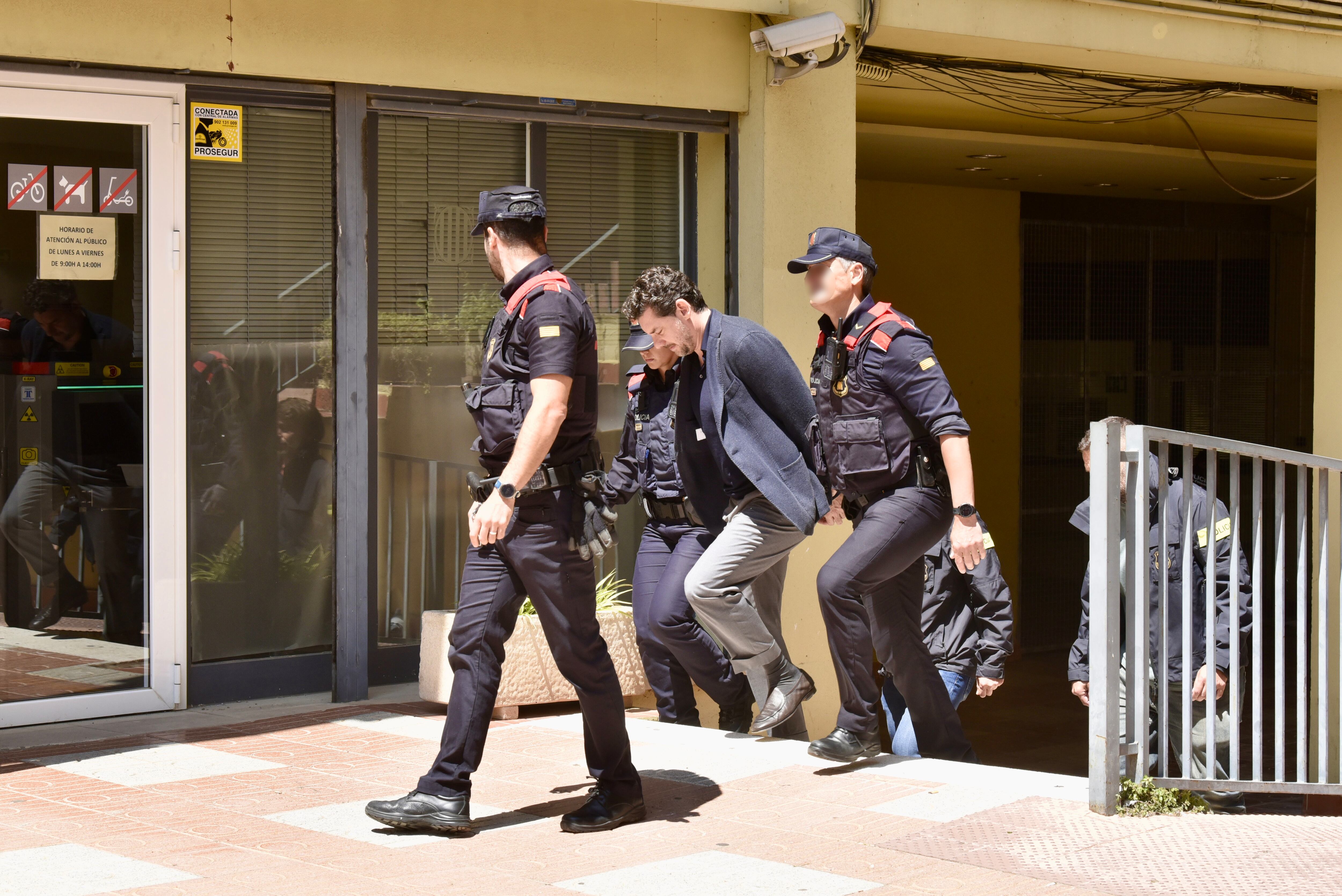 Jonathan Andic, hijo del fundador de Mango, a su llegada al Juzgado de Instrucción 5 de Martorell, el 19 de mayo de 2026 en Martorell, Barcelona, ​​Cataluña, España.
