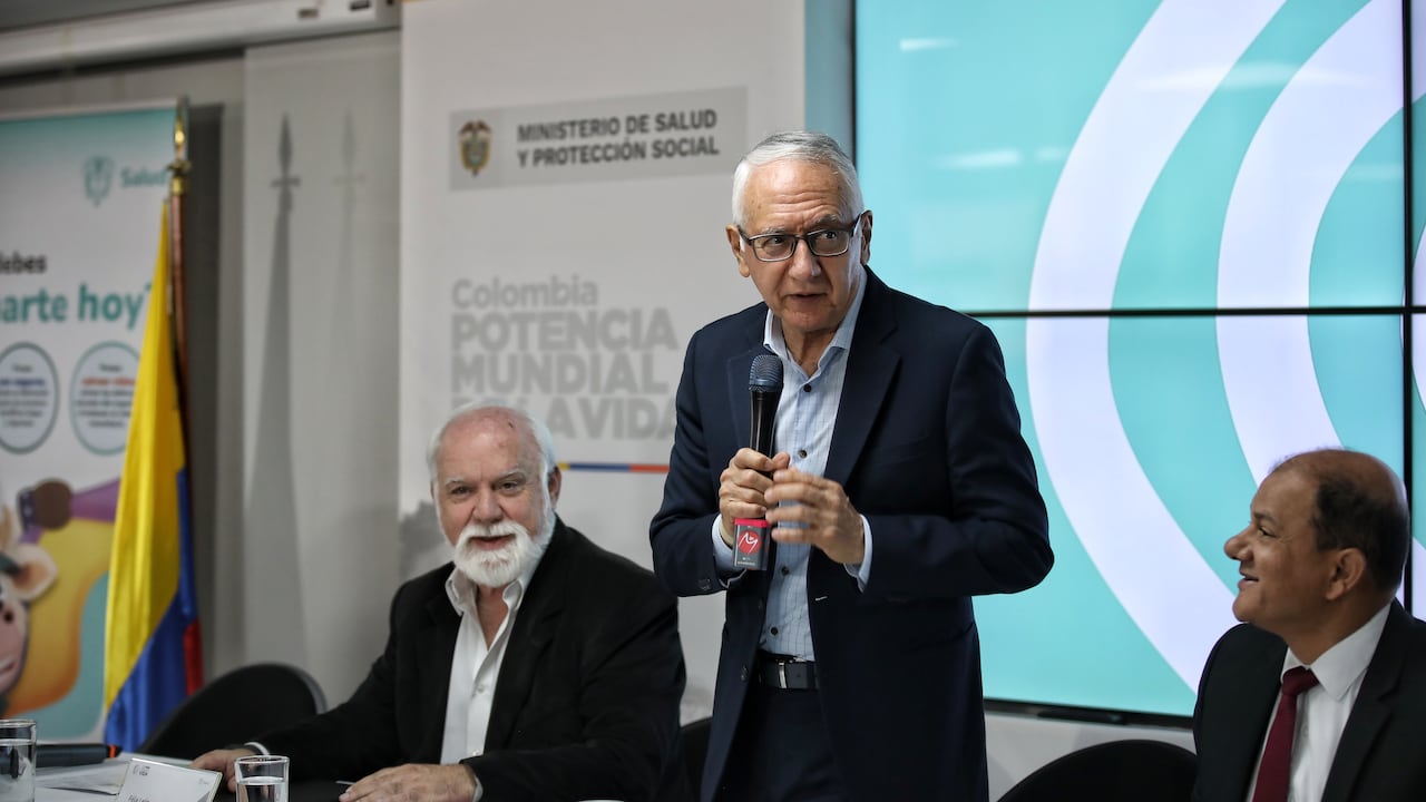 Guillermo Alfonso Jaramillo
Ministro de Salud, rueda de prensa Covid