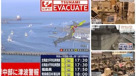 Imágenes del terremoto en Japón