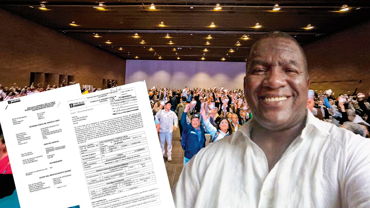 Iván Torres Vidal, líder de la Colombia Humana en Arauca.