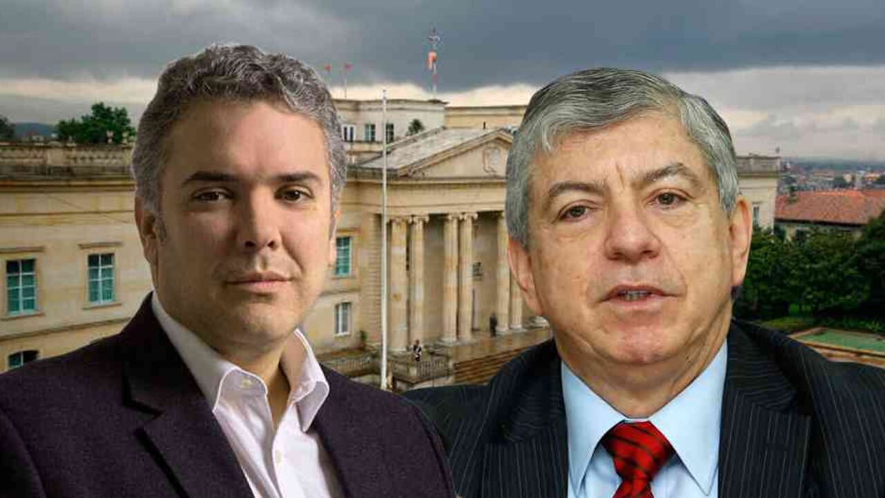 Iván Duque y César Gaviria