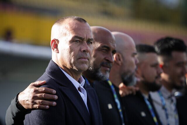 Rafael Dudamel dirigiendo al Deportivo Pereira en este 2025.