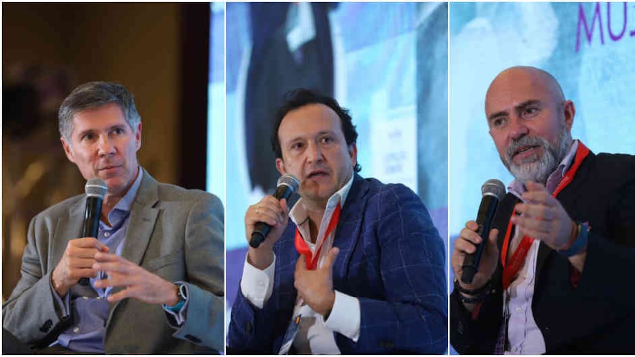 Andrés Mejía, Leopoldo Romero y Diego Carvajal.