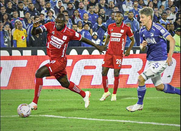 América cayó en su visita a Millonarios por la fecha 16 de la Liga.