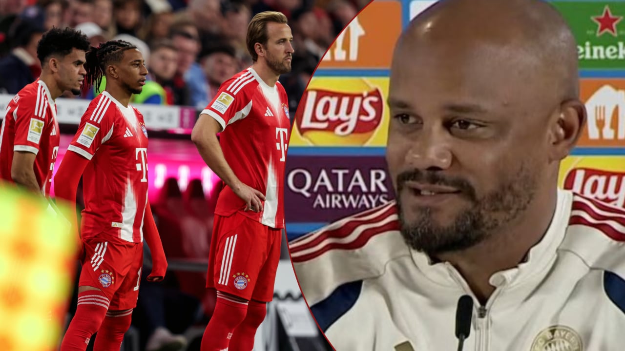 Vincent Kompany, técnico del Bayern Múnich de Alemania, habló en rueda de prensa.