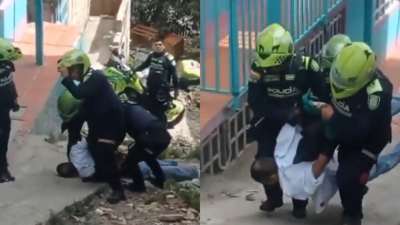Este es el momento en el que se realiza el procedimiento policial.