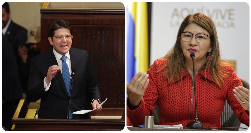 Miguel Uribe y Sandra Ramírez.