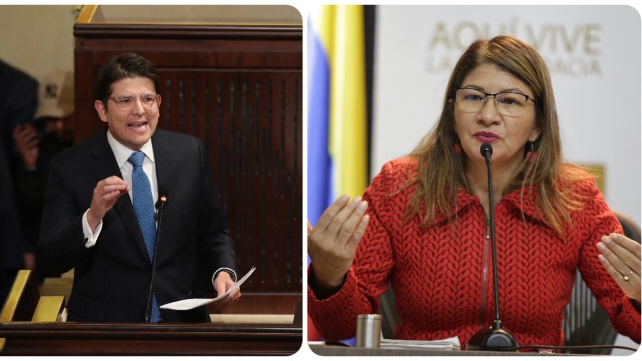 Miguel Uribe y Sandra Ramírez.