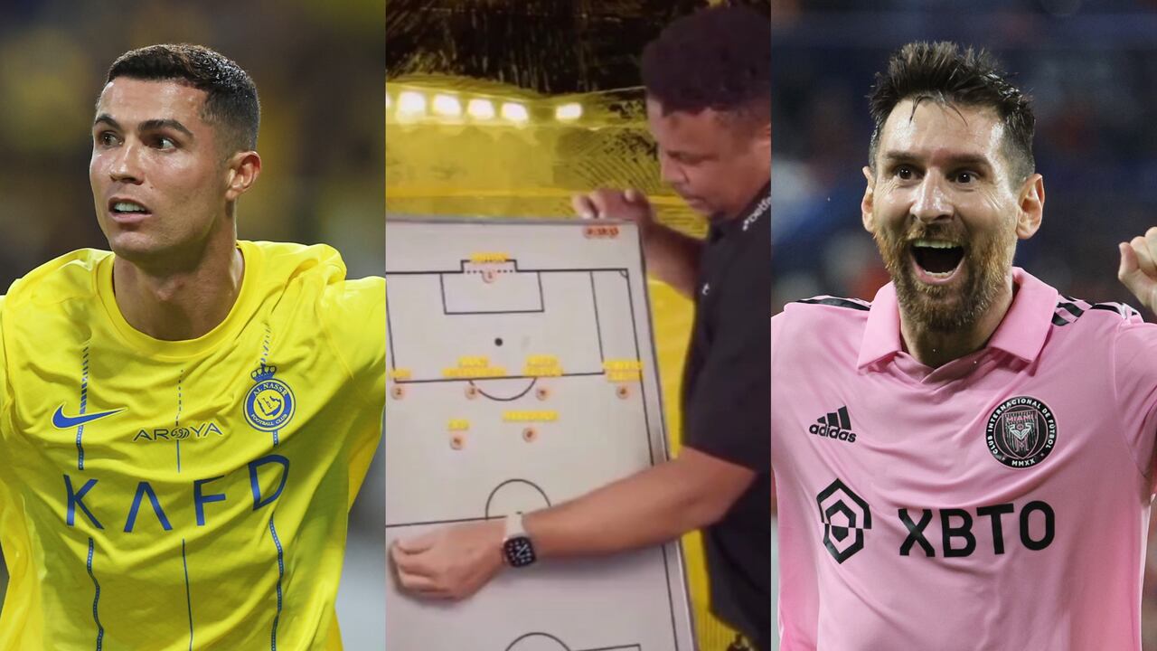 Cristiano Ronaldo, Ronaldo Nazario y Lionel Messi.