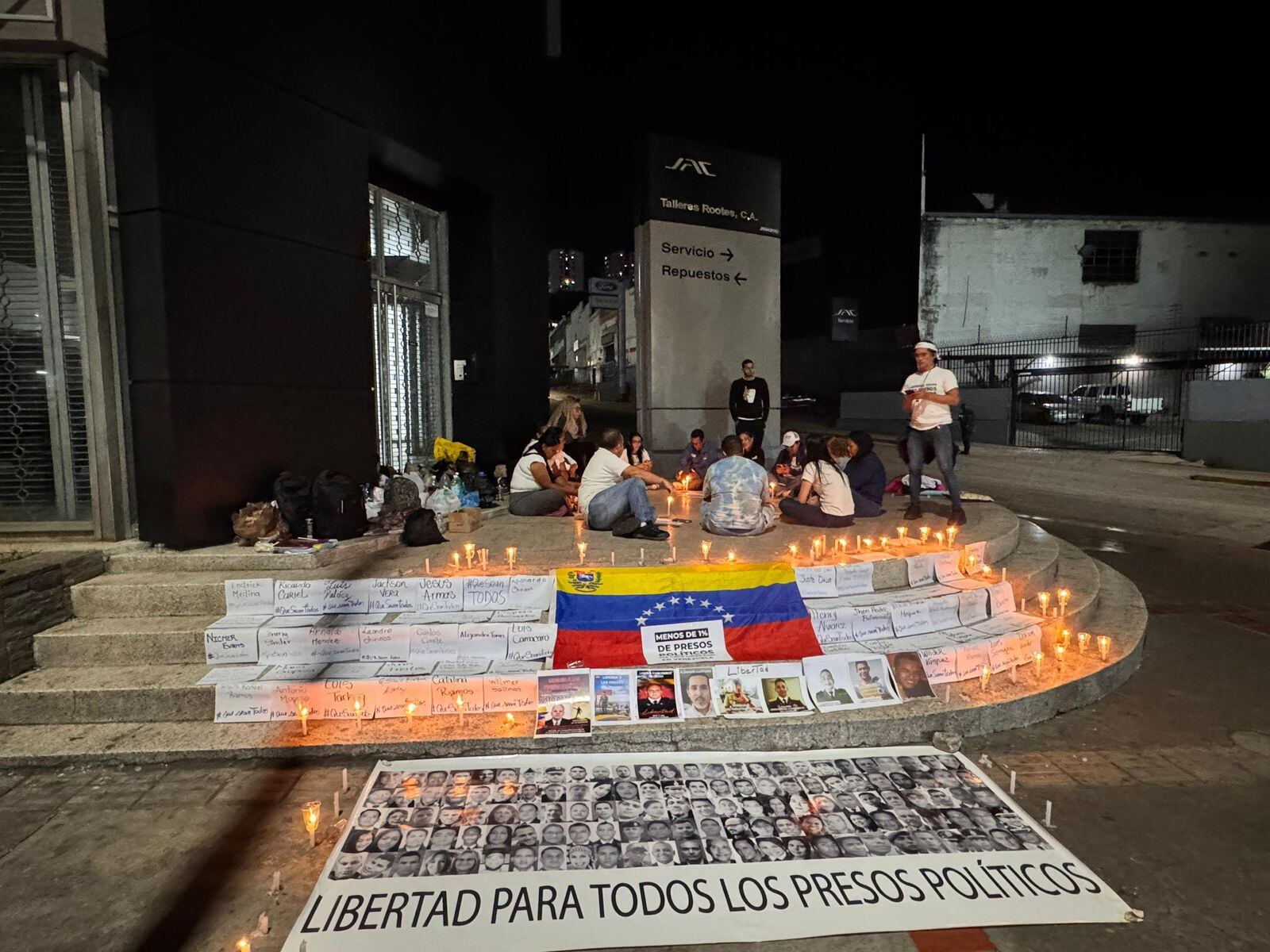 Exigen liberación de presos políticos en Venezuela.