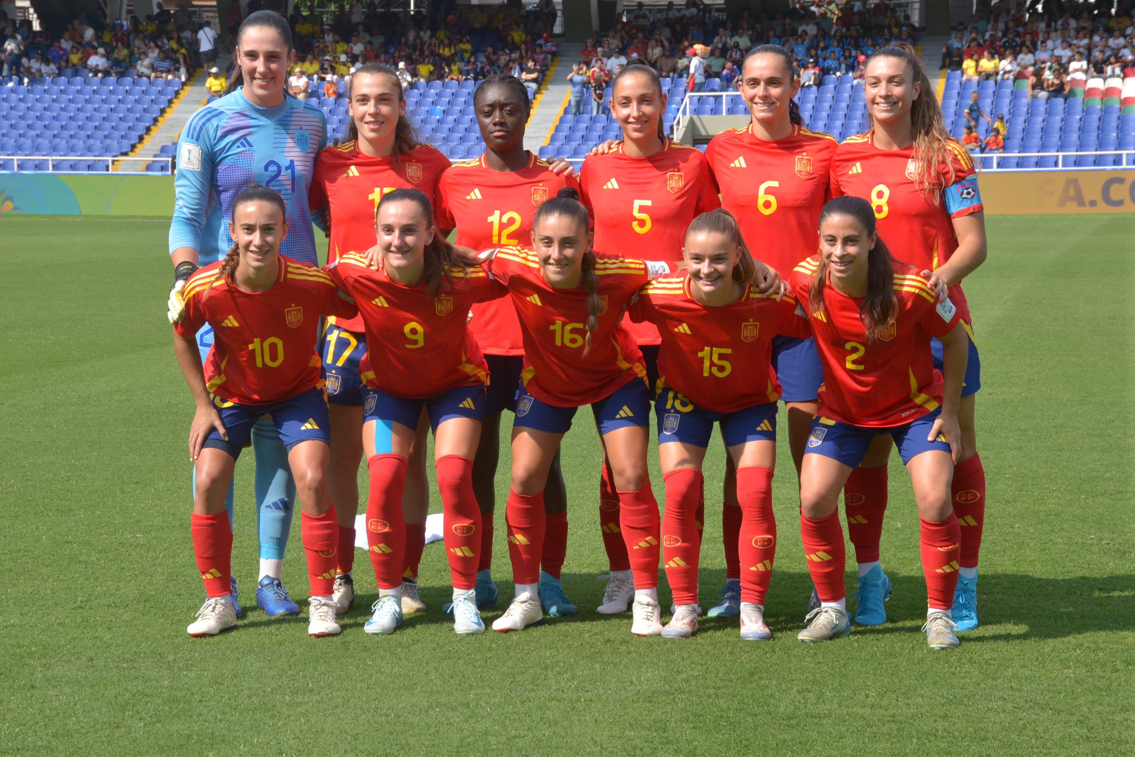 Partido España vs USA, Mundial Sub20 Femenino, Resultado Parcial 1-0 Ganan las Españolas