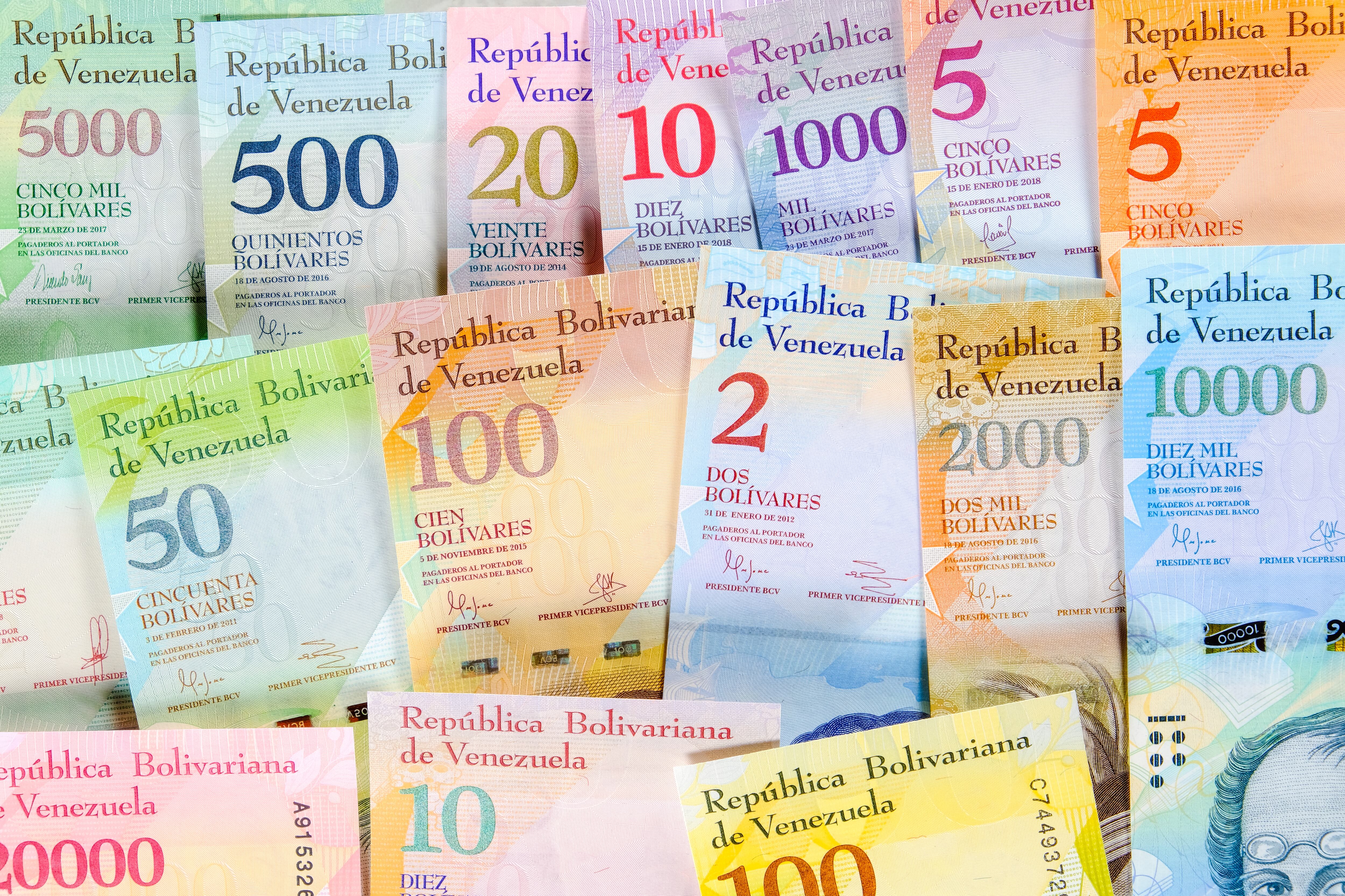 Bolívares de Venezuela