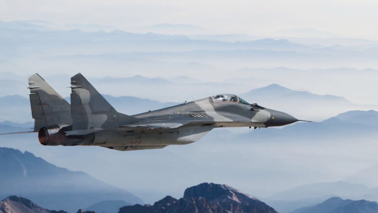 Así lucen los aviones Mig-29 donados por Polonia a las fuerzas armadas de Ucrania