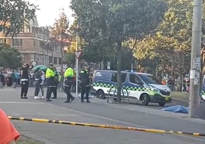 Lugar del doble homicidio.