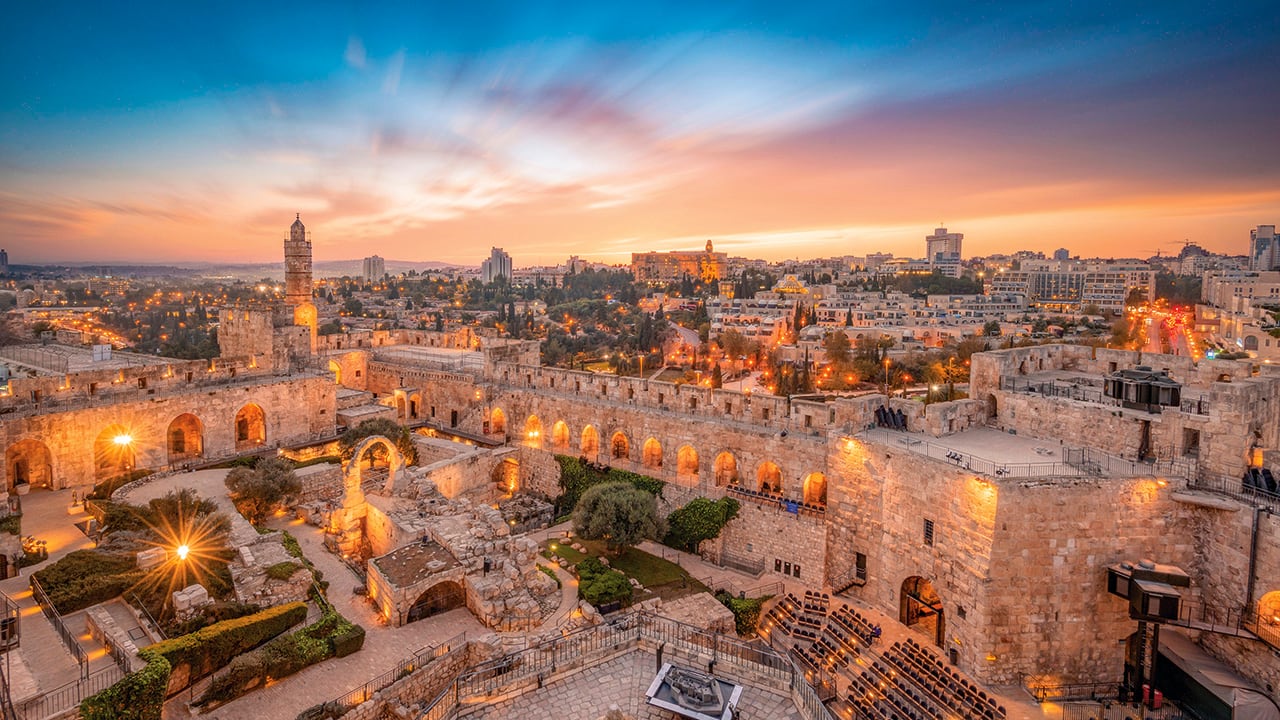 Paisaje de Jerusalén.