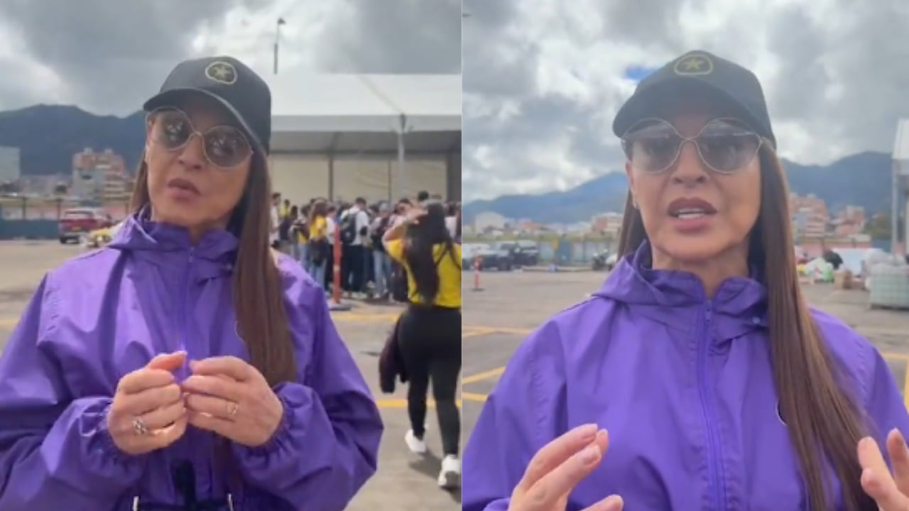 “No regalen ropa sucia y vieja, regalen de lo bueno”, dijo Amparo Grisales, quien participa activamente en las labores de ayuda a los afectados por el terremoto.