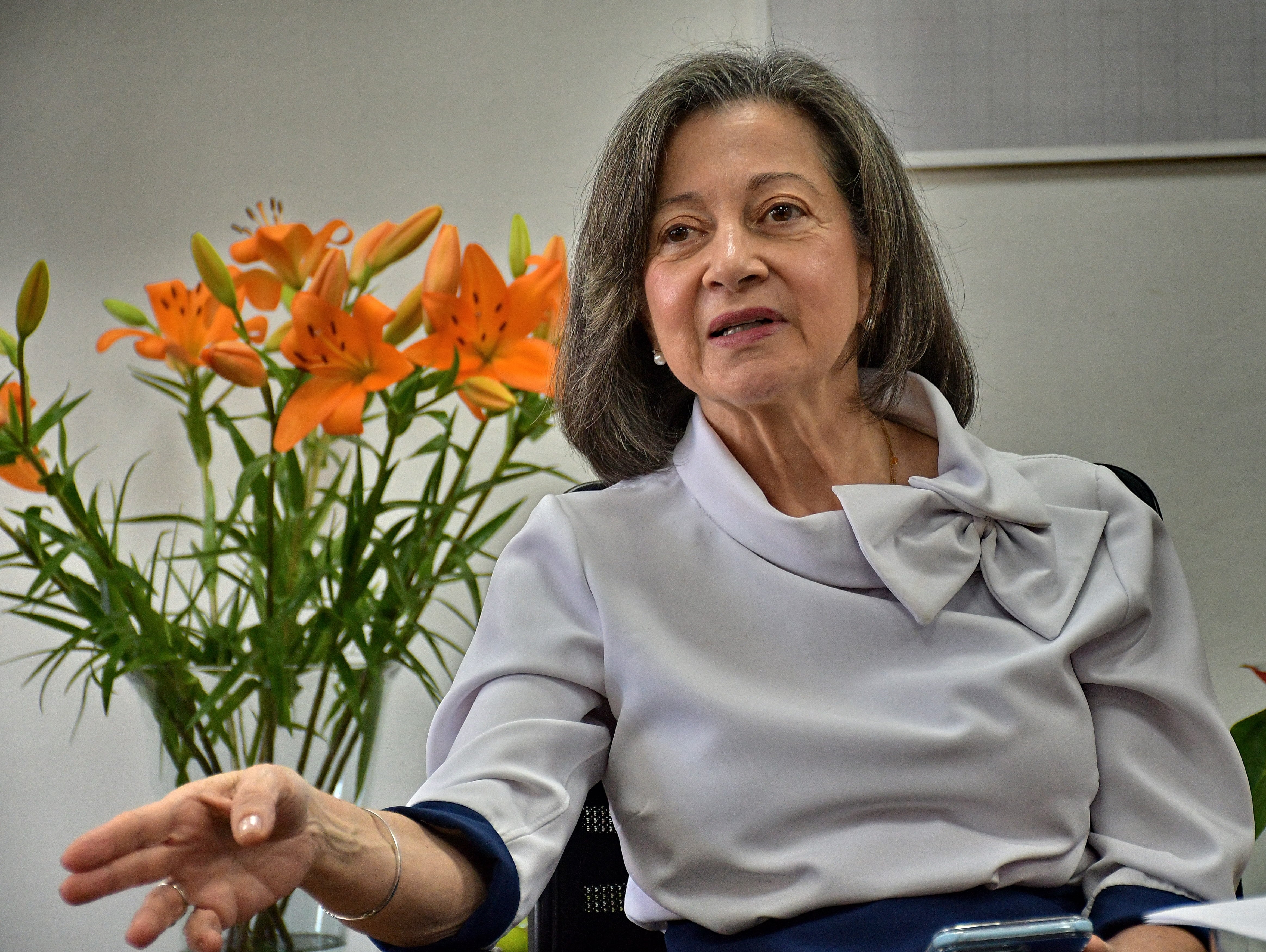 María Cristina Lesmes. Secretaria de Salud del Valle. Fotos Raúl Palacios / El País.