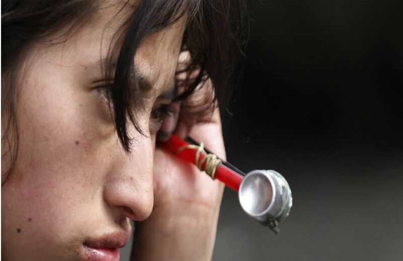 Los habitantes de calle asisten a centros de cuidado.