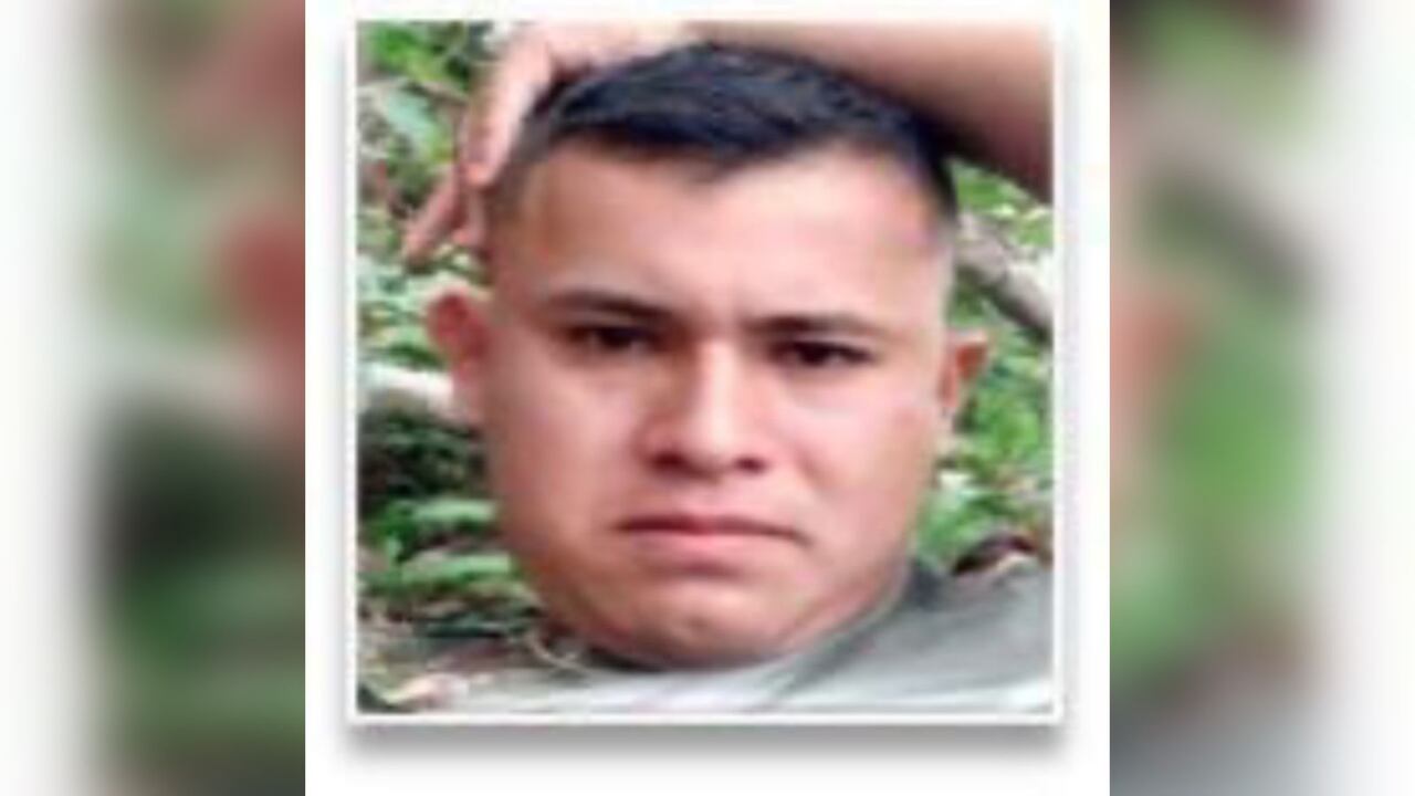 Alias Kevin de las disidencias de las Farc