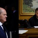 Olaf Scholz manifestó que Alemania no enviará aviones de combate, pese al pedido del presidente ucraniano. Foto: Reuters.