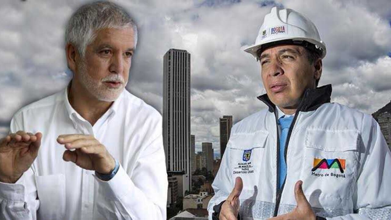 Enrique Peñalosa y William Camargo director del IDU.