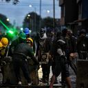 Paro Nacional toma de Bogotá calle 26 carrera 100 misak