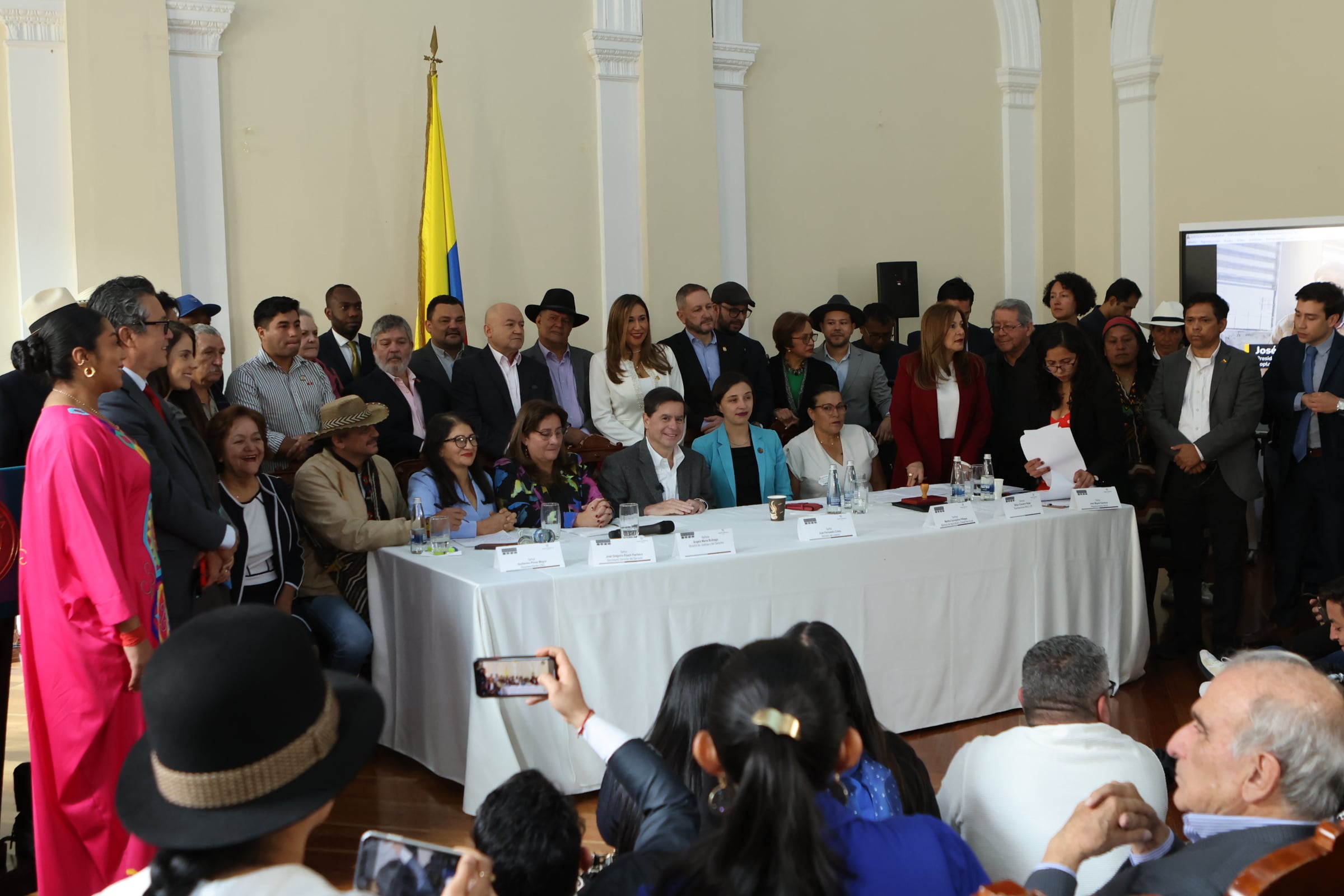 Radicación del Proyecto de Ley de Jurisdicción Agraria.