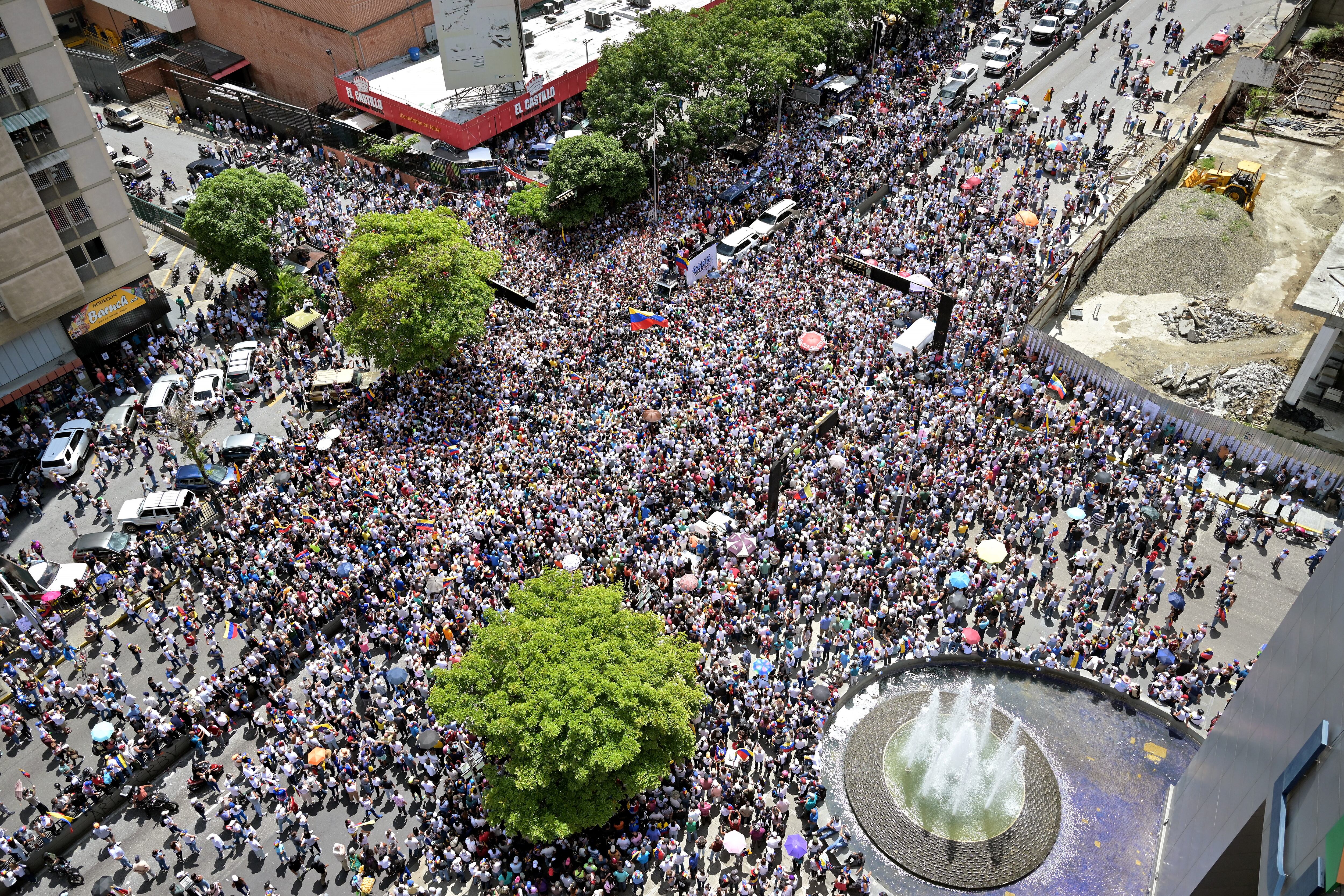 Así lucen las calles de Venezuela.