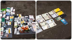 Comando Corabastos halló en María Paz medicamentos adulterados, cédulas y tarjetas de crédito que iban a ser comercializadas