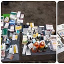 Comando Corabastos halló en María Paz medicamentos adulterados, cédulas y tarjetas de crédito que iban a ser comercializadas