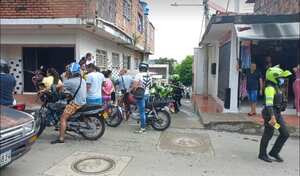 El delincuente muerto ya fue identificado.