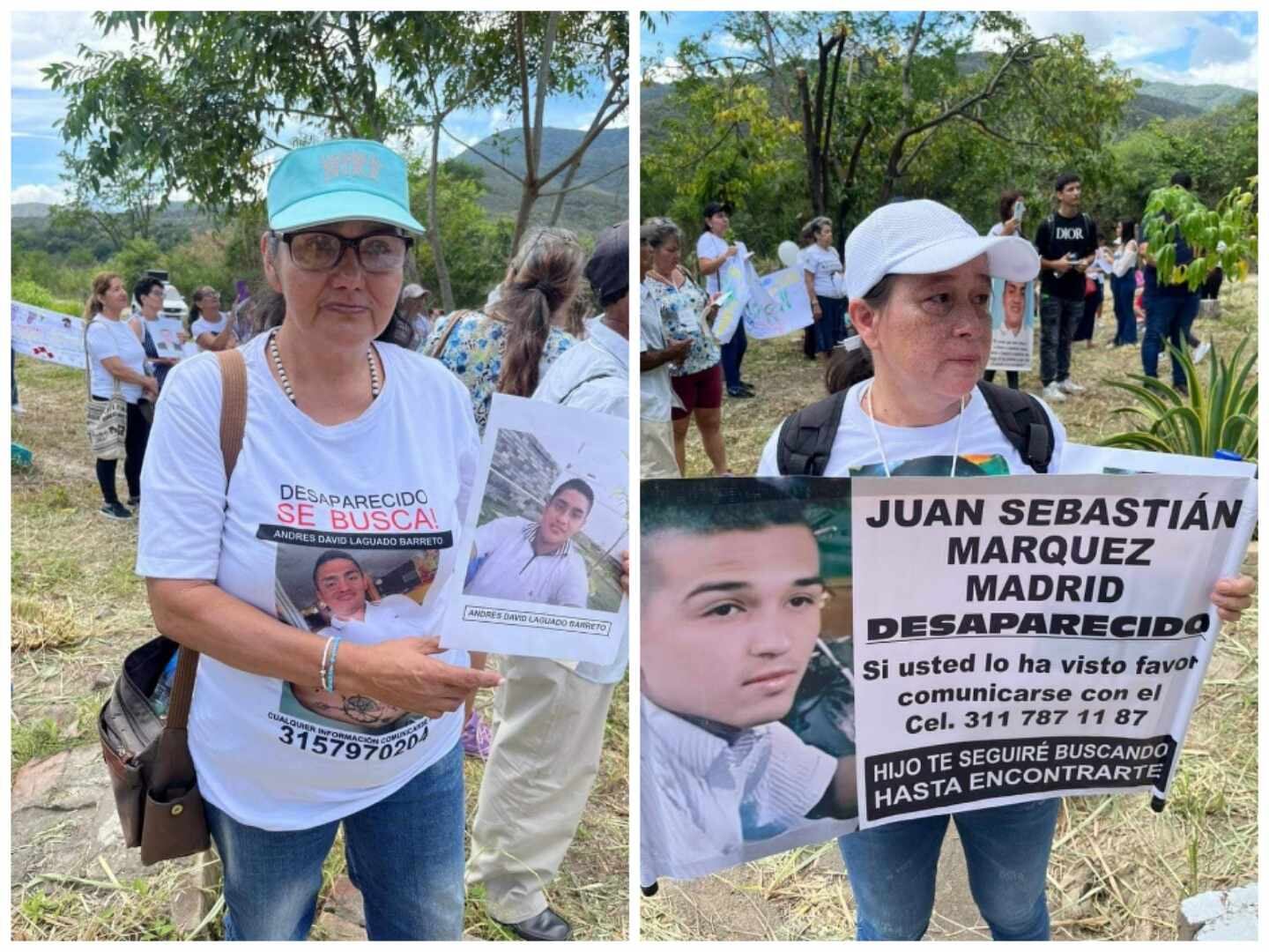 Los familiares de las víctimas piden respuesta.