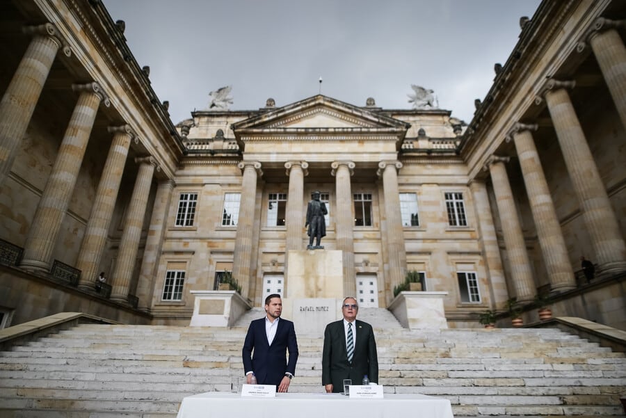 Iván Name y Andrés Calle fueron llamados a juicio por la Corte Suprema de Justicia por el escándalo de corrupción en la UNGRD.