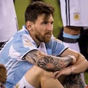 Lionel Messi en la Copa América 2016.