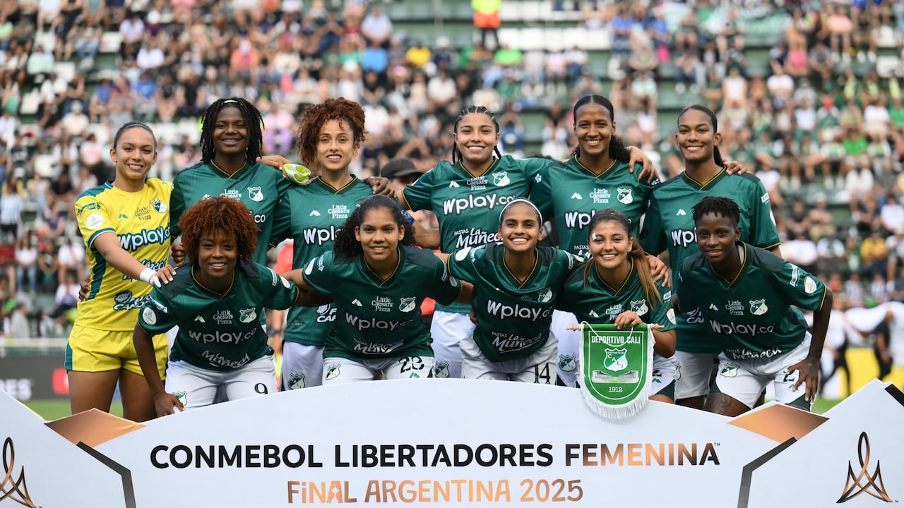 Plantel del Deportivo Cali en la Copa Libertadores Femenina 2025