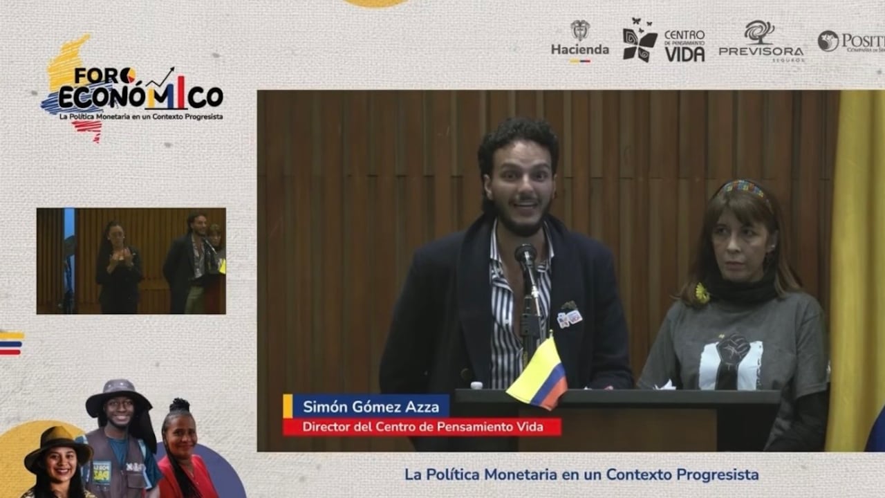 Simón Gómez Azza, director del Centro de Pensamiento Vida, dio un llamativo anuncio al cierre del foro económico organizado por el Gobierno Petro.