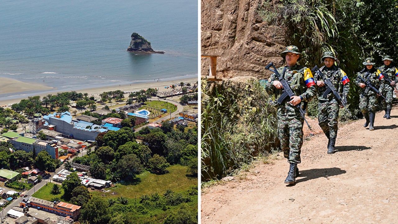 El campo de entrenamiento descubierto en zona rural de Tumaco tenía capacidad para adoctrinar a 50 jóvenes, muchos de ellos provenientes de Ecuador.
