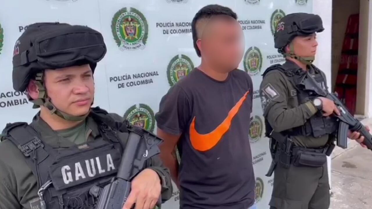 Capturado alias Víctor, en Barrancabermeja, Santander.