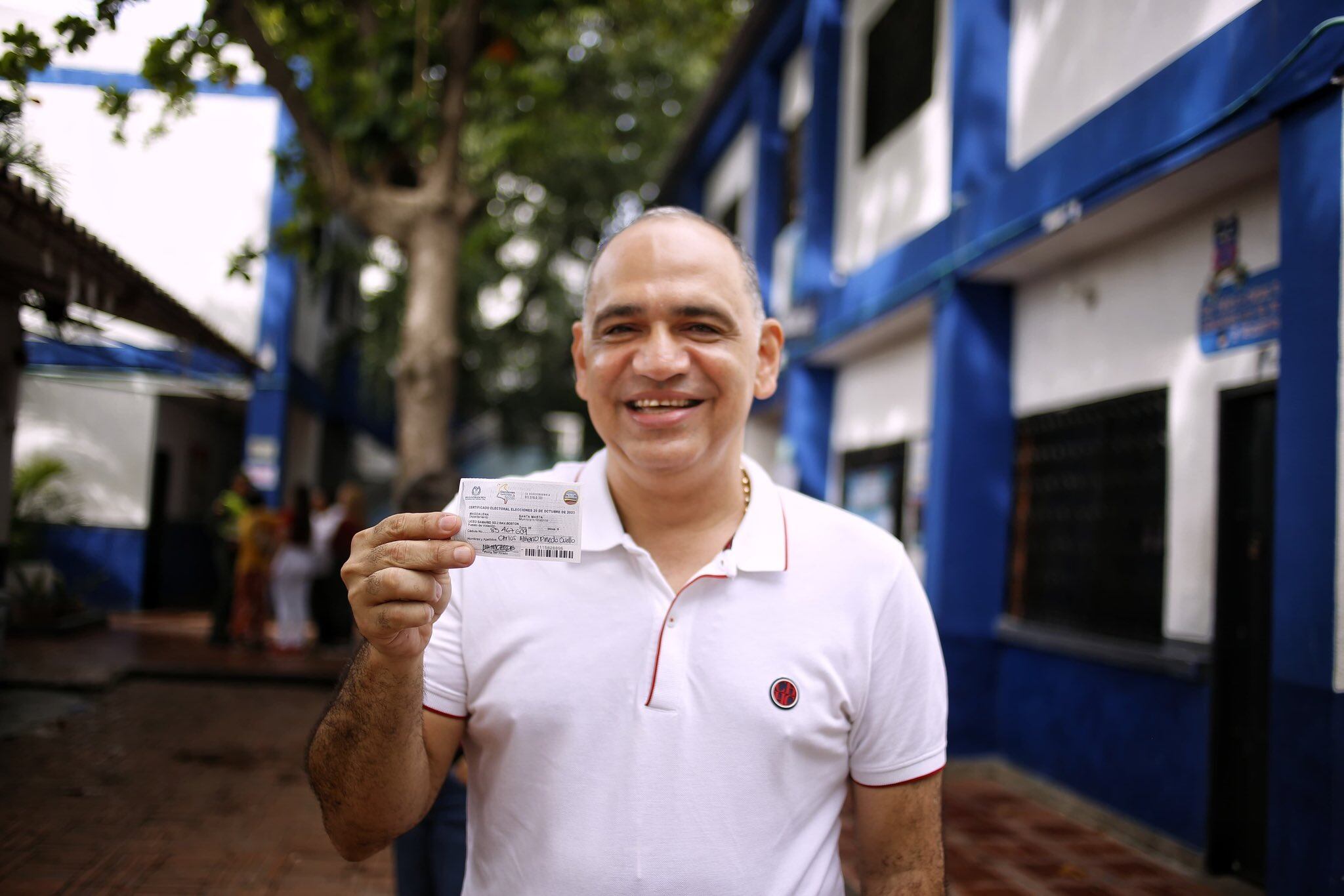 Carlos Pinedo. Tomada de redes sociales de Carlos Pinedo.