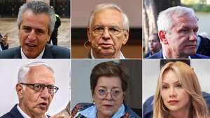 Luis Fernando Velasco, Ricardo Bonilla, Carlos Ramón González, Guillermo Jaramillo, Gloria Inés Ramírez, Sandra Ortiz