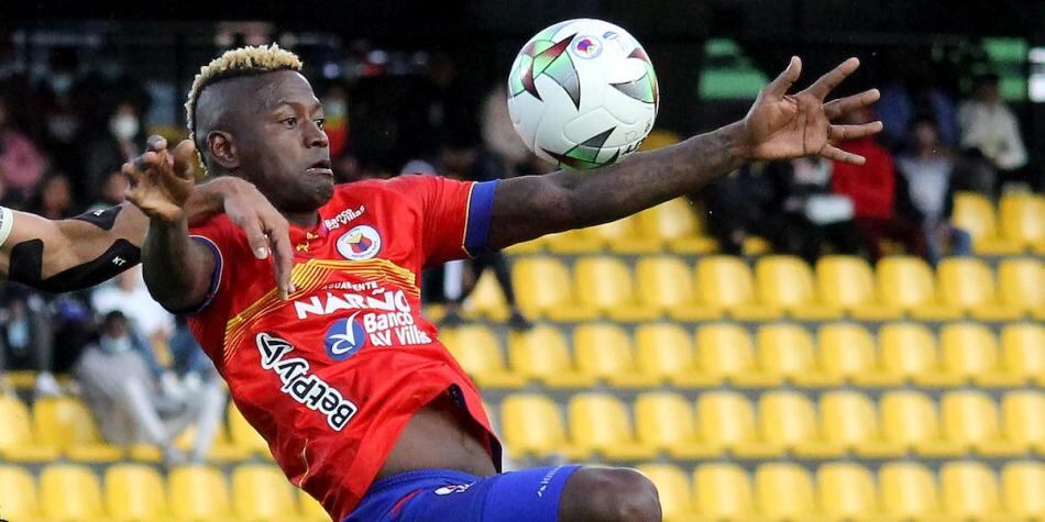 El Deportivo Pasto fue el último equipo en Colombia de Duvier Riascos. Foto: Dimayor.