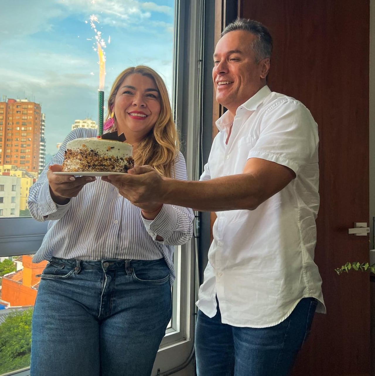 Mauricio Salazar y María Irma Noreña.